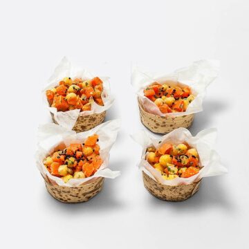 Vegane Mini Poke Bowl Kichererbsen (4-5cm ?, 4 Stück)