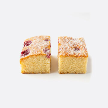 Himbeer-Kokos Kuchen (2 Stückchen)